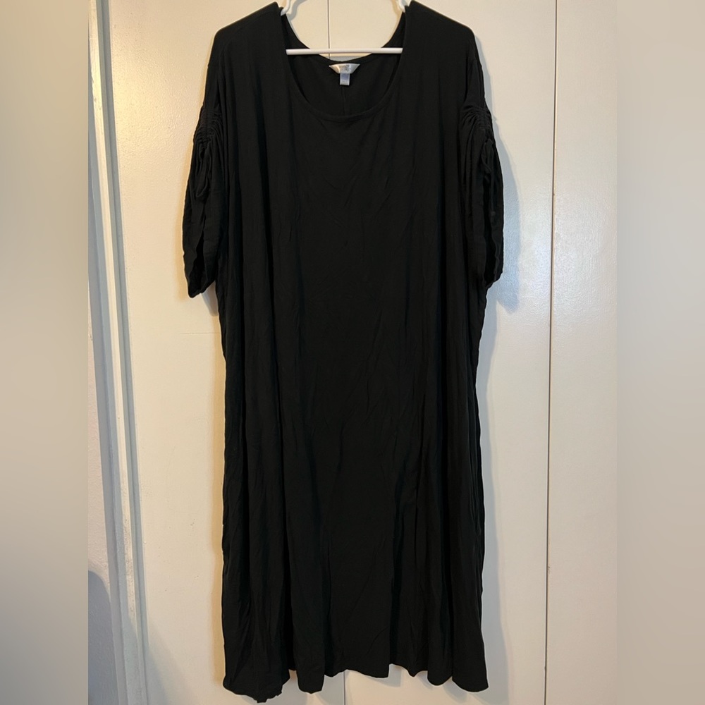 Terra&Sky Black Dress